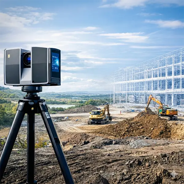 3Dスキャナーによる精密測量のイメージ